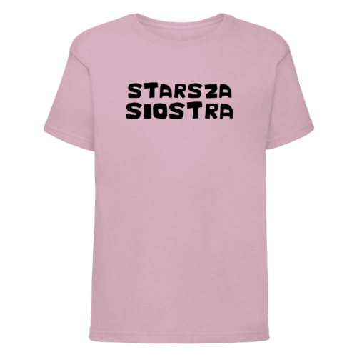 Koszulka dziecięca z krótkim rękawem Starsza siostra